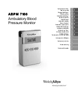 Предварительный просмотр 1 страницы Welch Allyn ABPM 7100 Instructions For Use Manual