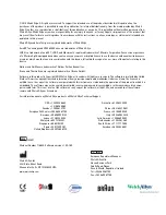 Preview for 2 page of Welch Allyn Connex Vital Signs Monitor 6000 Series Directions For Use Manual