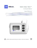 Предварительный просмотр 1 страницы Welch Allyn Hillrom H12+ User Manual