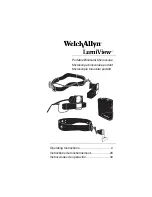 Welch Allyn LumiView Series Operating Instructions Manual preview