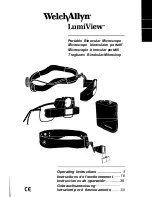 Welch Allyn LumiView Operating Instructions Manual preview