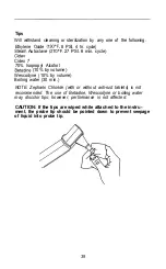 Preview for 39 page of Welch Allyn MicroTymp Operating Instructions Manual