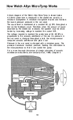 Preview for 44 page of Welch Allyn MicroTymp Operating Instructions Manual