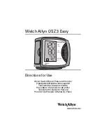 Preview for 1 page of Welch Allyn OSZ 3 Easy Directions For Use Manual