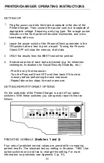 Preview for 28 page of Welch Allyn PneumoCheck Operating Instructions Manual