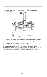 Preview for 44 page of Welch Allyn PneumoCheck Operating Instructions Manual