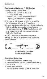 Предварительный просмотр 17 страницы Welch Allyn PocketScopes Ophthalmoscope Operating Instructions Manual