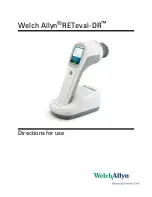 Welch Allyn RETeval-DR Directions For Use Manual предпросмотр