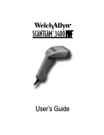 Preview for 1 page of Welch Allyn Scansteam 3400PDF User Manual