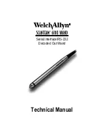 Welch Allyn Scanteam 6180 Technical Manual preview