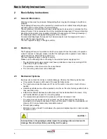 Preview for 6 page of Welch 2019B-01 Operation Manual