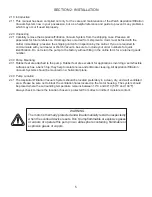 Предварительный просмотр 5 страницы Welch 2511B-75 Owner'S Manual