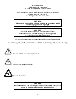 Предварительный просмотр 2 страницы Welch 8905 Owner'S Manual