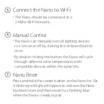 Предварительный просмотр 5 страницы Welcome Lightcloud Nano Manual