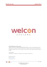 Предварительный просмотр 21 страницы Welcon WE2A D048 Series Hardware Manual