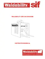 Weldability ARC150S Instruction Manual предпросмотр