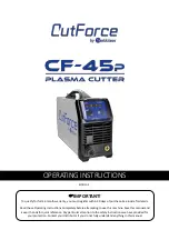 Weldclass CF-06176 Operating Instructions Manual предпросмотр