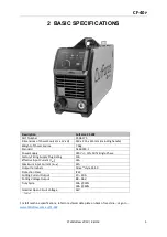 Preview for 5 page of Weldclass CutForce CF-40p Operating Instructions Manual