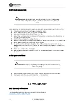 Preview for 36 page of Weldclass Weldforce 136S Operating Instructions Manual