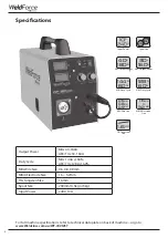 Preview for 4 page of Weldclass WeldForce WF-180MST Operating Instructions Manual