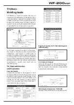 Preview for 25 page of Weldclass WeldForce WF-200MST Operating Instructions Manual