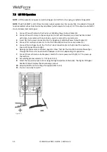 Preview for 34 page of Weldclass WeldForce WF-255MST Operating Instructions Manual