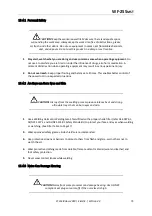 Preview for 73 page of Weldclass WeldForce WF-255MST Operating Instructions Manual