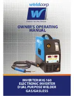 WeldCorp MIG 125 Owner'S Operating Manual preview