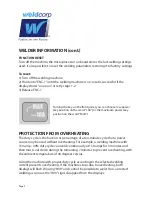 Предварительный просмотр 10 страницы WeldCorp MULTI PULSE PRO 240 Owner'S Operating Manual