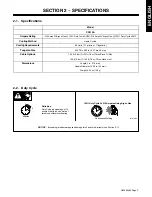 Предварительный просмотр 5 страницы WeldCraft CS310A Owner'S Manual