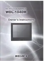 Preview for 1 page of Weldex WDL-1040M Owner'S Instructions Manual