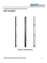 Weldex WDP-4602MXV Owner'S Instructions Manual предпросмотр