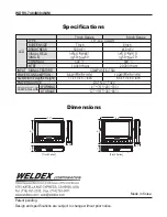 Preview for 20 page of Weldex WDRV-7464M Owner'S Manual