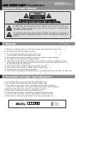 Weldex WDWL Series Instructions & User'S Manual preview