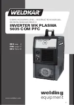 Предварительный просмотр 31 страницы WELDKAR 151656231 Instruction Manual