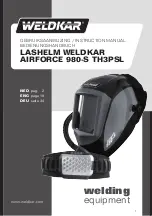 Preview for 1 page of WELDKAR AIRFORCE 980-S TH3PSL Instruction Manual