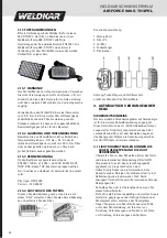 Preview for 44 page of WELDKAR AIRFORCE 980-S TH3PSL Instruction Manual