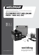 Preview for 12 page of WELDKAR INOX 1600 AC/DC Instruction Manual