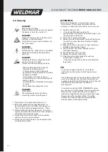 Preview for 17 page of WELDKAR INOX 1600 AC/DC Instruction Manual