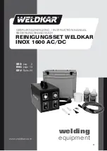 Preview for 23 page of WELDKAR INOX 1600 AC/DC Instruction Manual