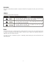 Preview for 4 page of WELDPRO TIGACDC250GD Operator'S Manual