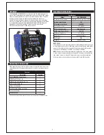 Предварительный просмотр 7 страницы WELDTECH BW-TIG200 ACDC Instruction Manual