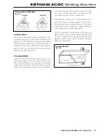 Preview for 17 page of WELDTECH EZITIG 200AC/DC Operating Instructions Manual