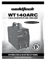 WELDTECH WT140ARC Operating Instructions Manual предпросмотр