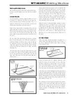 Предварительный просмотр 11 страницы WELDTECH WT140ARC Operating Instructions Manual