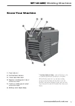 Предварительный просмотр 5 страницы WELDTECH WT141ARC Operating Instructions Manual