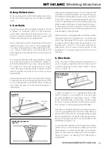 Предварительный просмотр 11 страницы WELDTECH WT141ARC Operating Instructions Manual