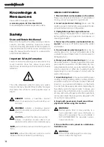 Preview for 14 page of WELDTECH WT141ARC Operating Instructions Manual