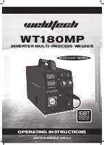 WELDTECH WT180MP Operating Instructions Manual preview