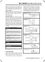 Предварительный просмотр 19 страницы WELDTECH WT180MP Operating Instructions Manual